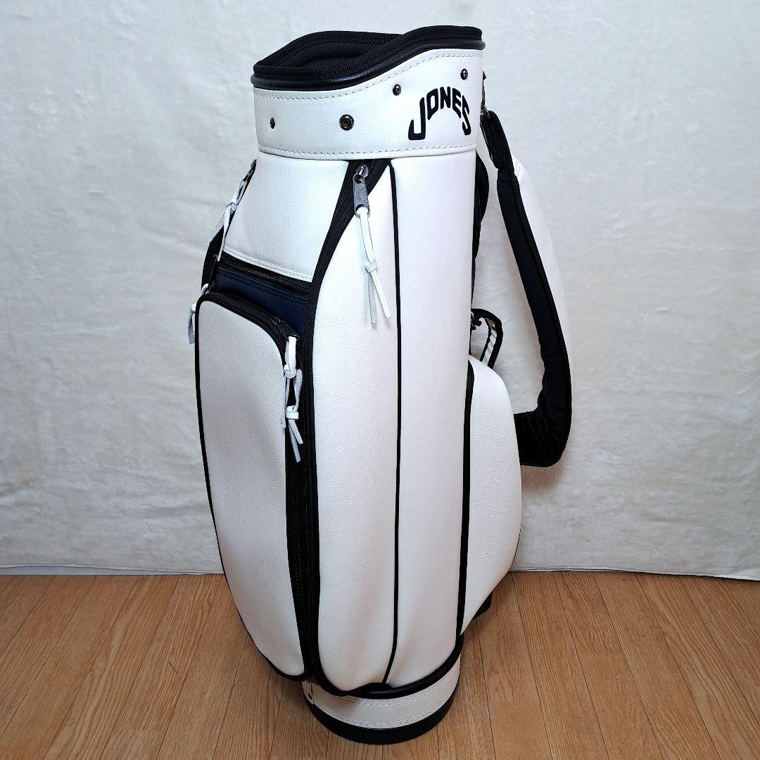 JONES ジョーンズRIDER　オフホワイト　 キャディバッグ　GH13146