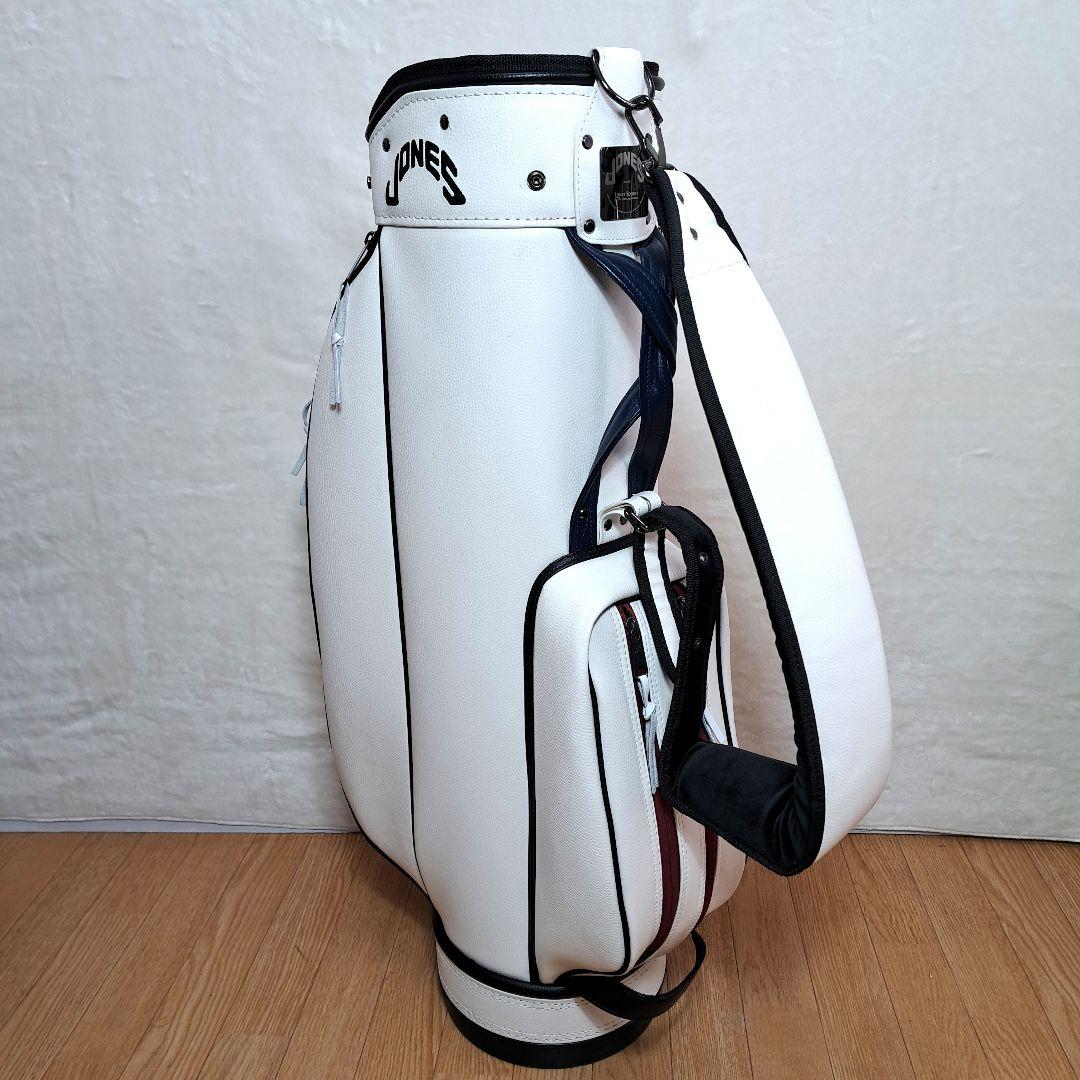 JONES ジョーンズRIDER　オフホワイト　 キャディバッグ　GH13146