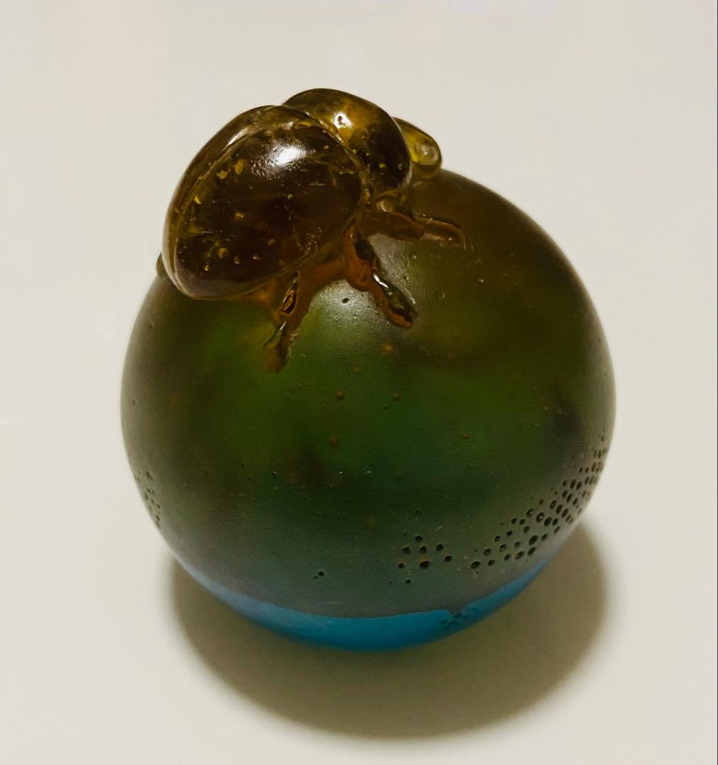 ◆芝崎由華◆ガラス製昆虫オブジェ
