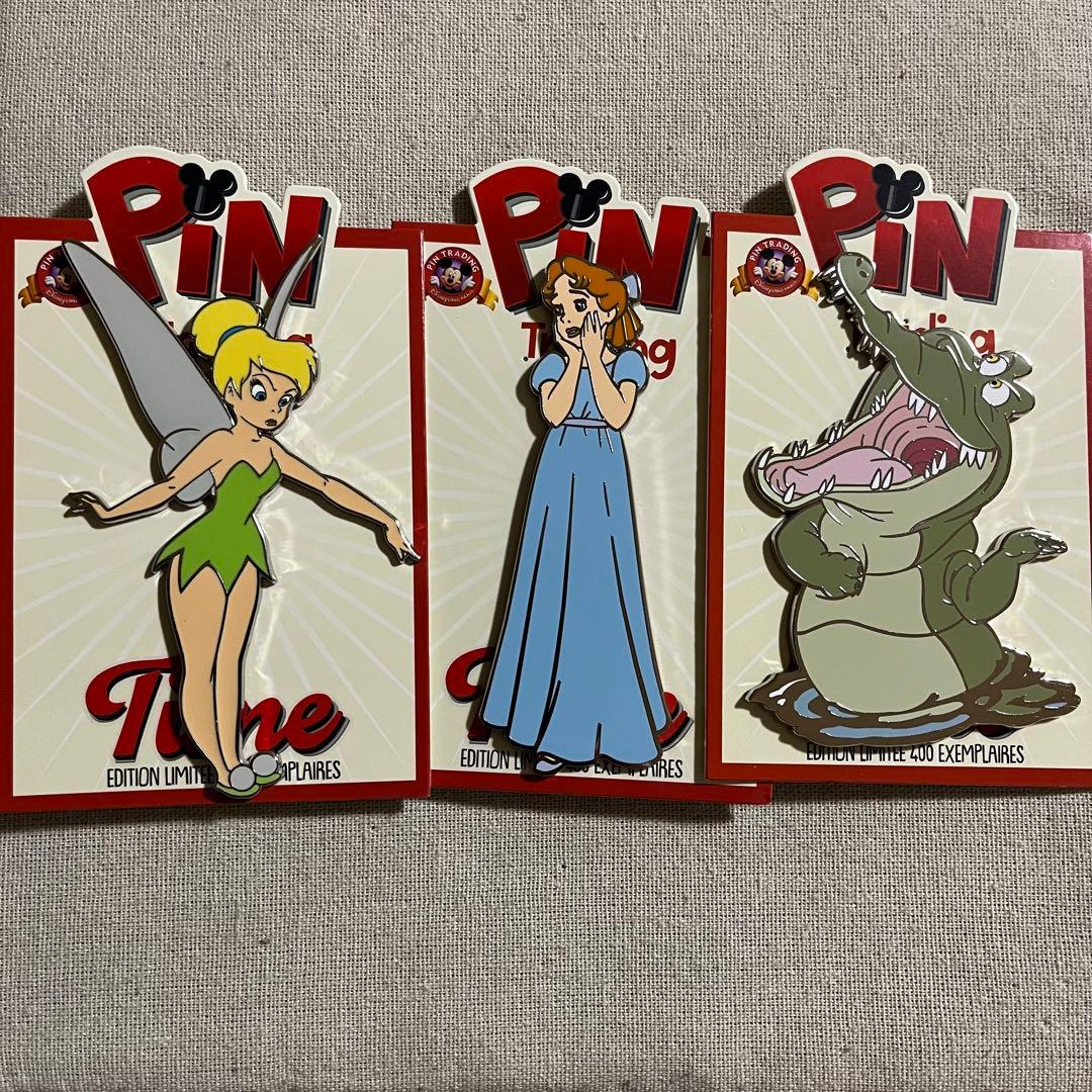 パリディズニー LE400 ティンカーベル ピントレタイム ピンバッジ