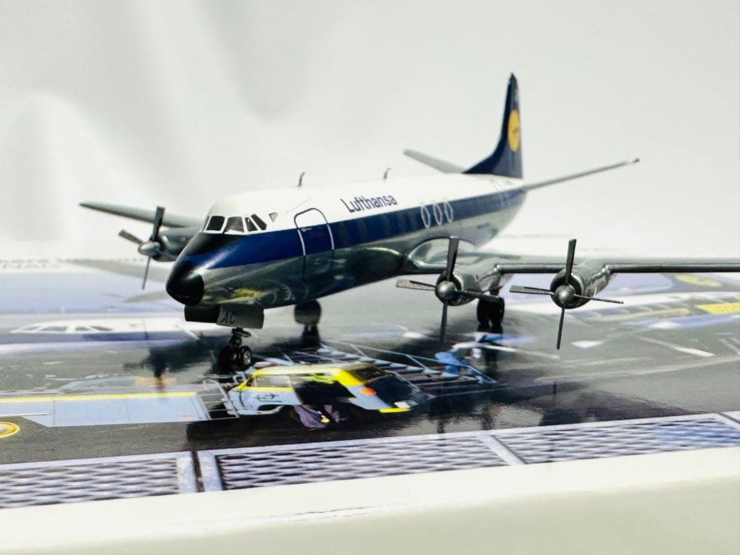 Herpa 1/200 Vickers Viscount 814 ルフトハンザ