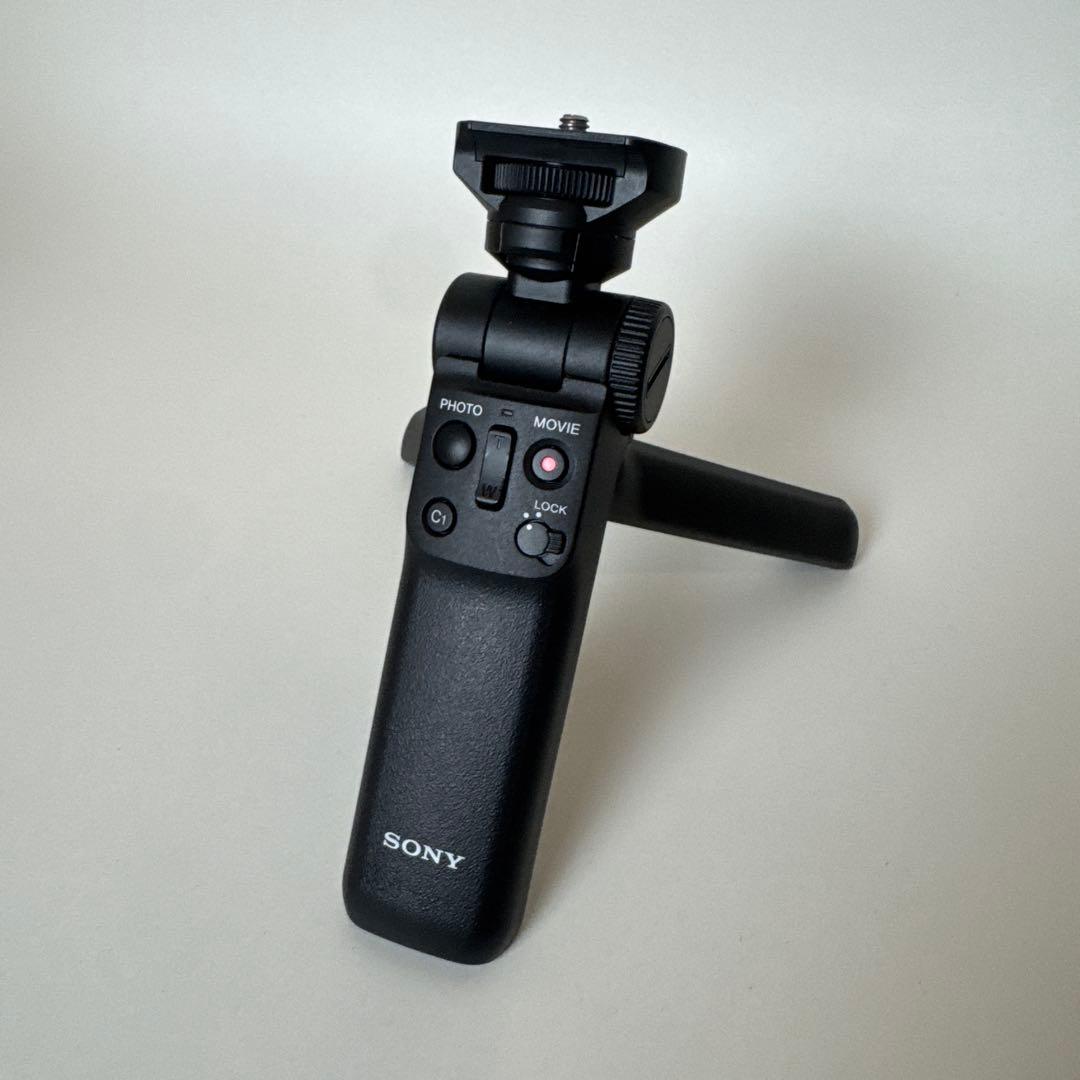 【Sony】VlogcamZV-1G シューティンググリップキット+広角レンズ付