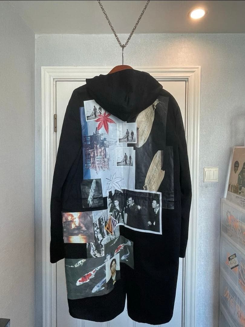 2015ss RAF SIMONSバックプリントモッズコート アーカイブ