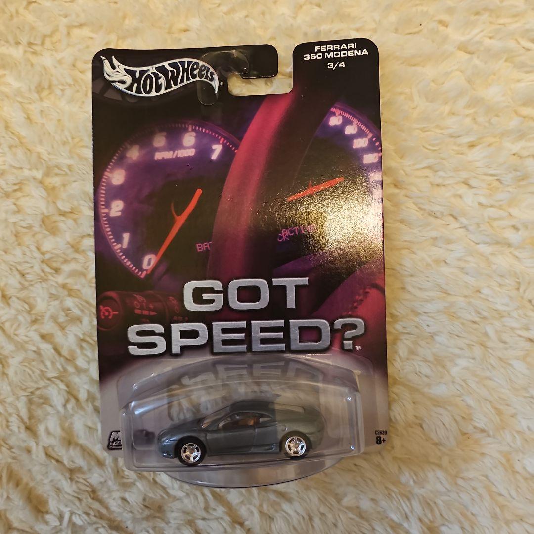 ミニカー HotWheels Ferrari 360 Modena