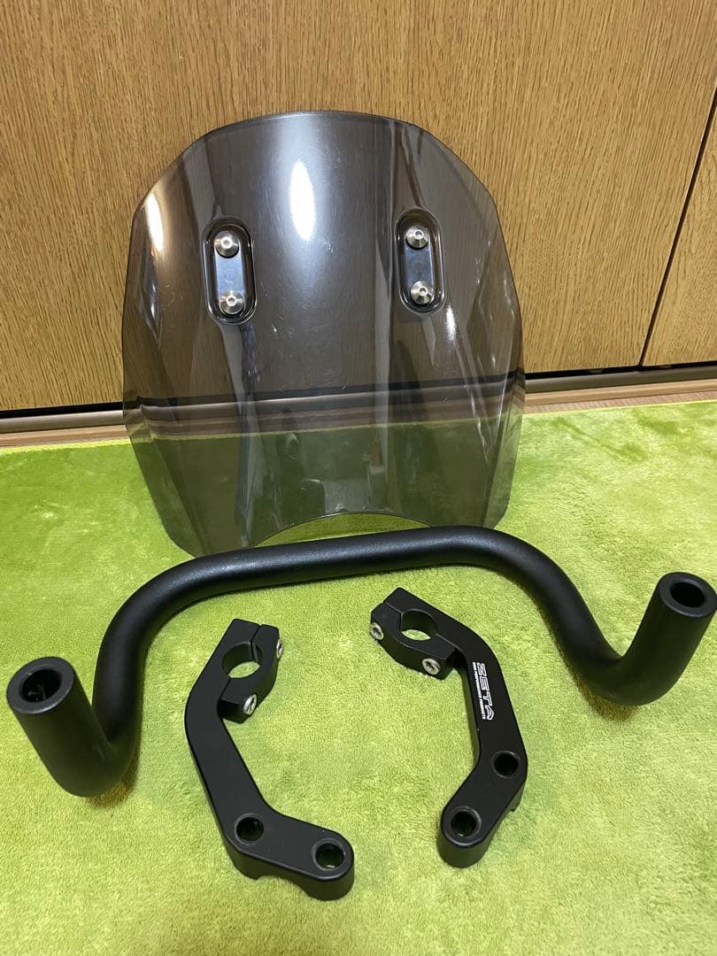 ZETA ジータ　ショートシールド スモーク セロー