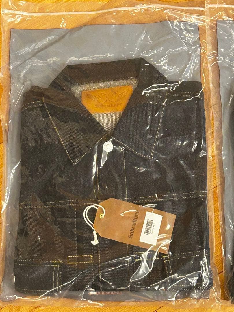 完売新品!SC/SUBCULTUREデニムセットアップS07XX&4701XX