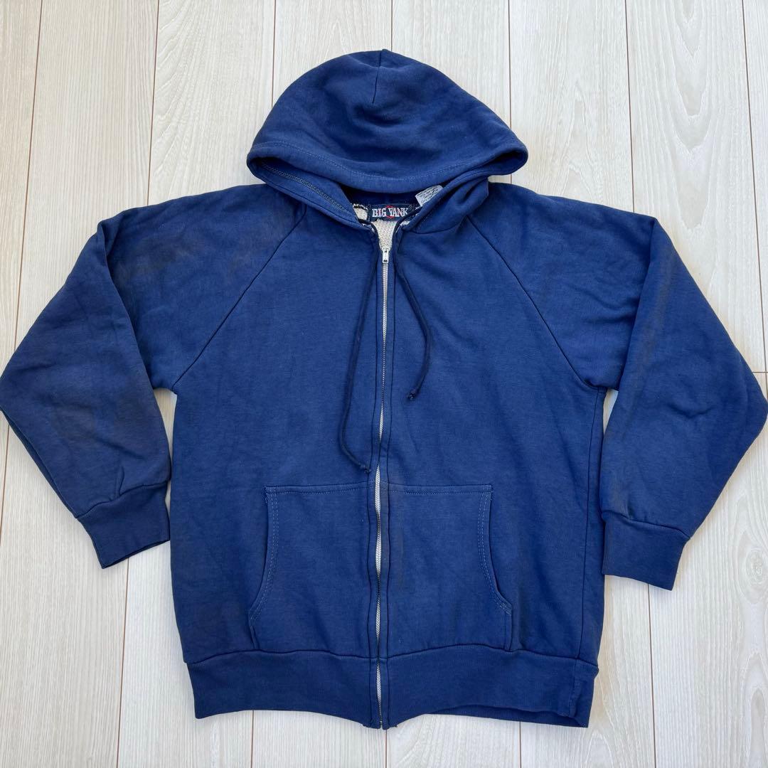 k*★様 70s BIG YANK ダブルフェイス フルジップ ナス紺 フェード
