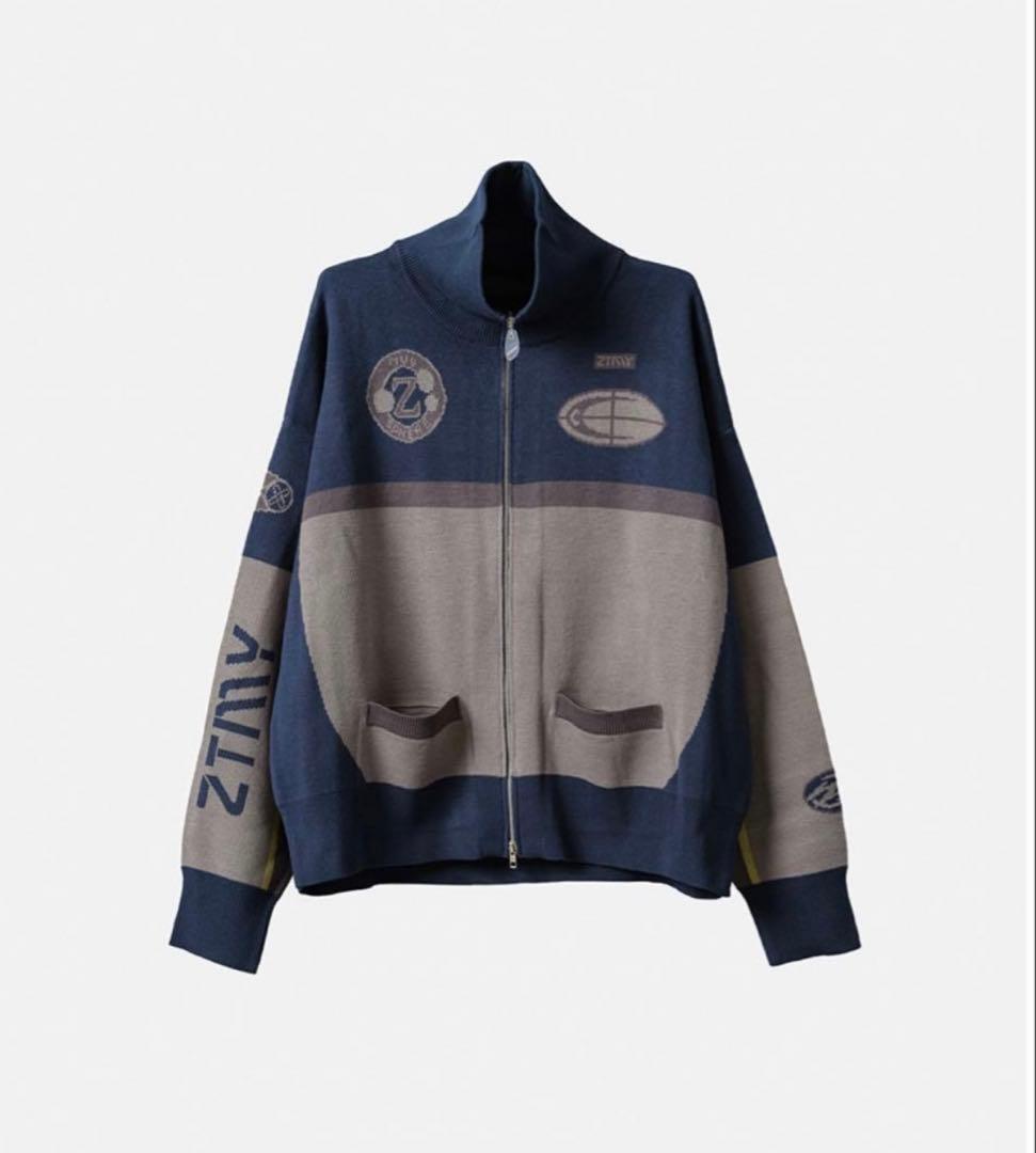 ずとまよ Full Zip Knit Jersey (Navy)
