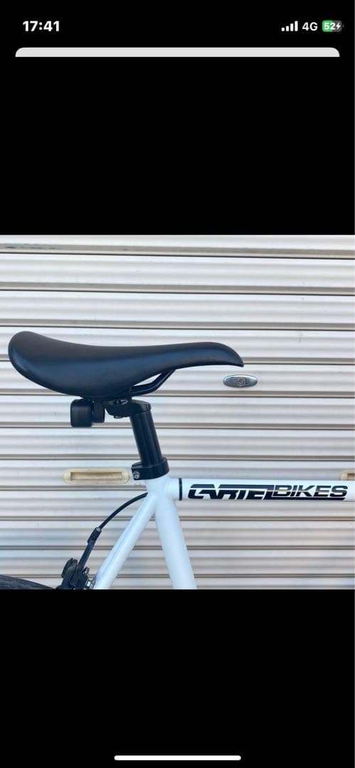 シングルギア ピストバイク 700C ホワイト