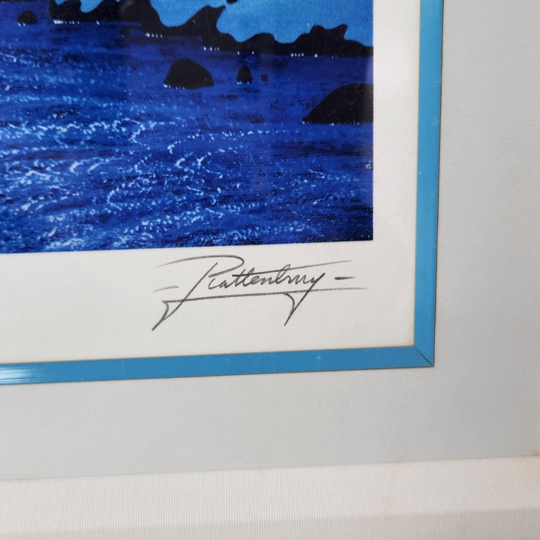 ジョン・ラッテンベリー ブルーキャニオンフォール 2008年 シルクスクリーン