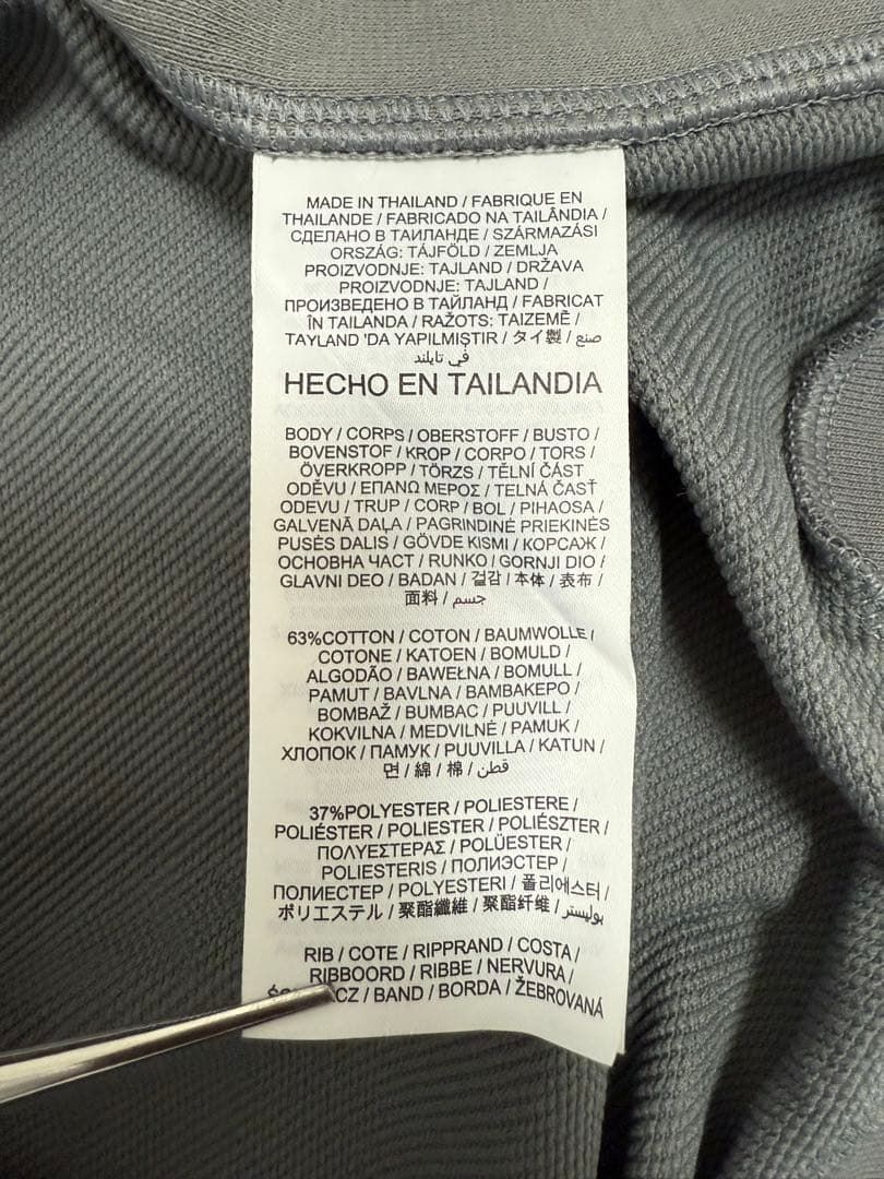 読売ジャイアンツ ナイキ グレー プレーヤートラベルフーディー　サイズS