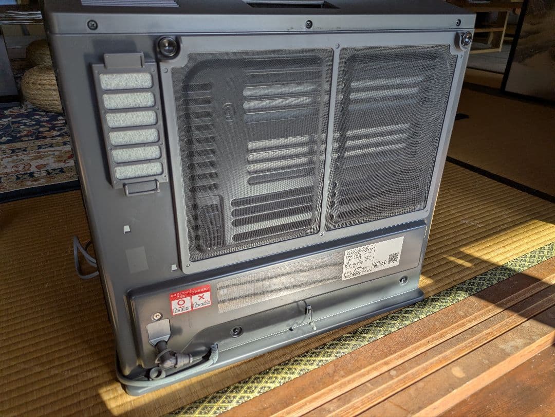 【美品・未使用】ガスファンヒーター ノーリツGFH-4005D-MS（LPガス）