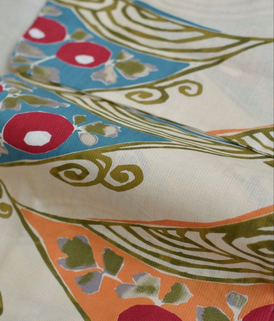 【utatane】浴衣+帯+下駄セット　新品未使用品ニコアンティーク