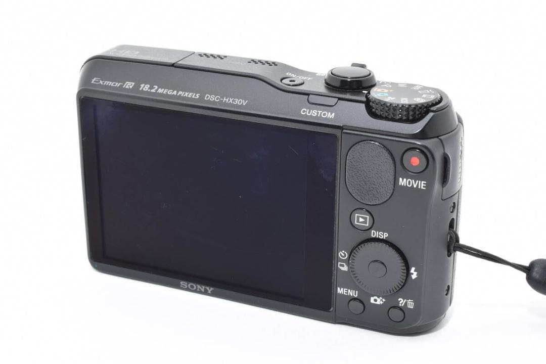 美品 SONY Cyber-shot DSC-HX30V ブラック ＃A342