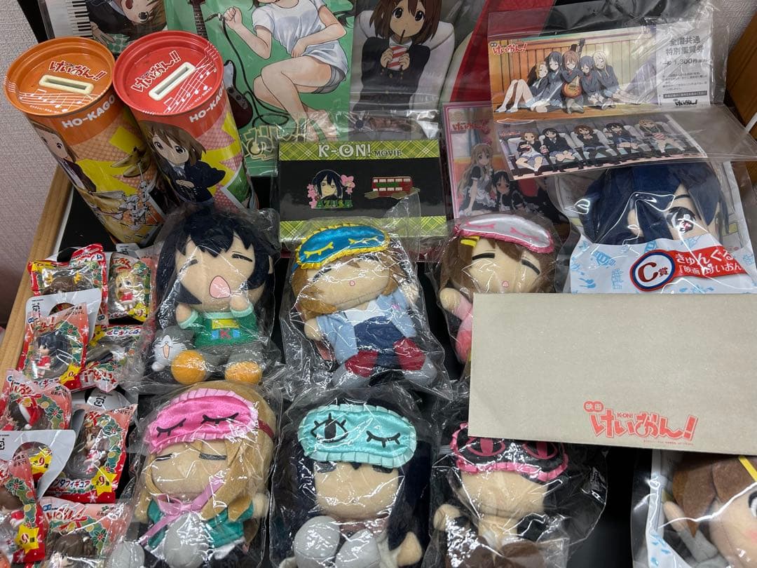 けいおん! ローソン限定ぬいぐるみ、映画一番くじぬいぐるみ他まとめ売り