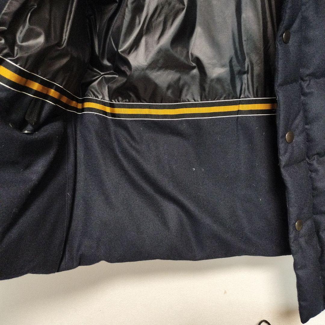 ひろけい10　Super120'sウールフランネル ダウンコート