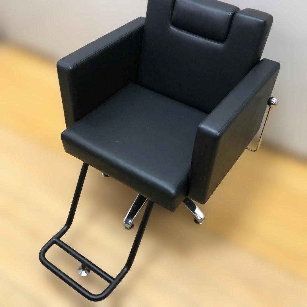 美品 バックシャンプー用 油圧昇降 ブラック 美容室 ヘッドスパ 112930