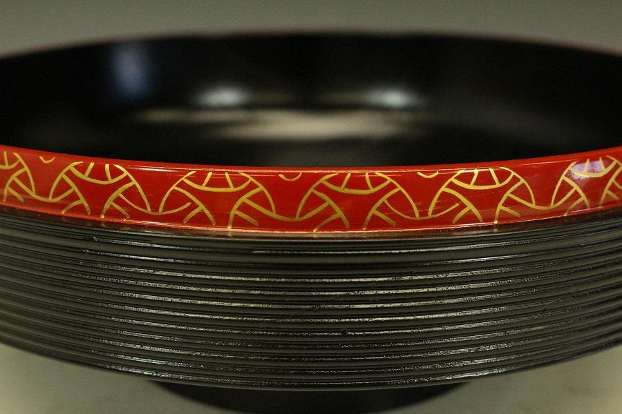 茶道具 塗師 宗哲 即中斎好 独楽喰籠 書付(A225)