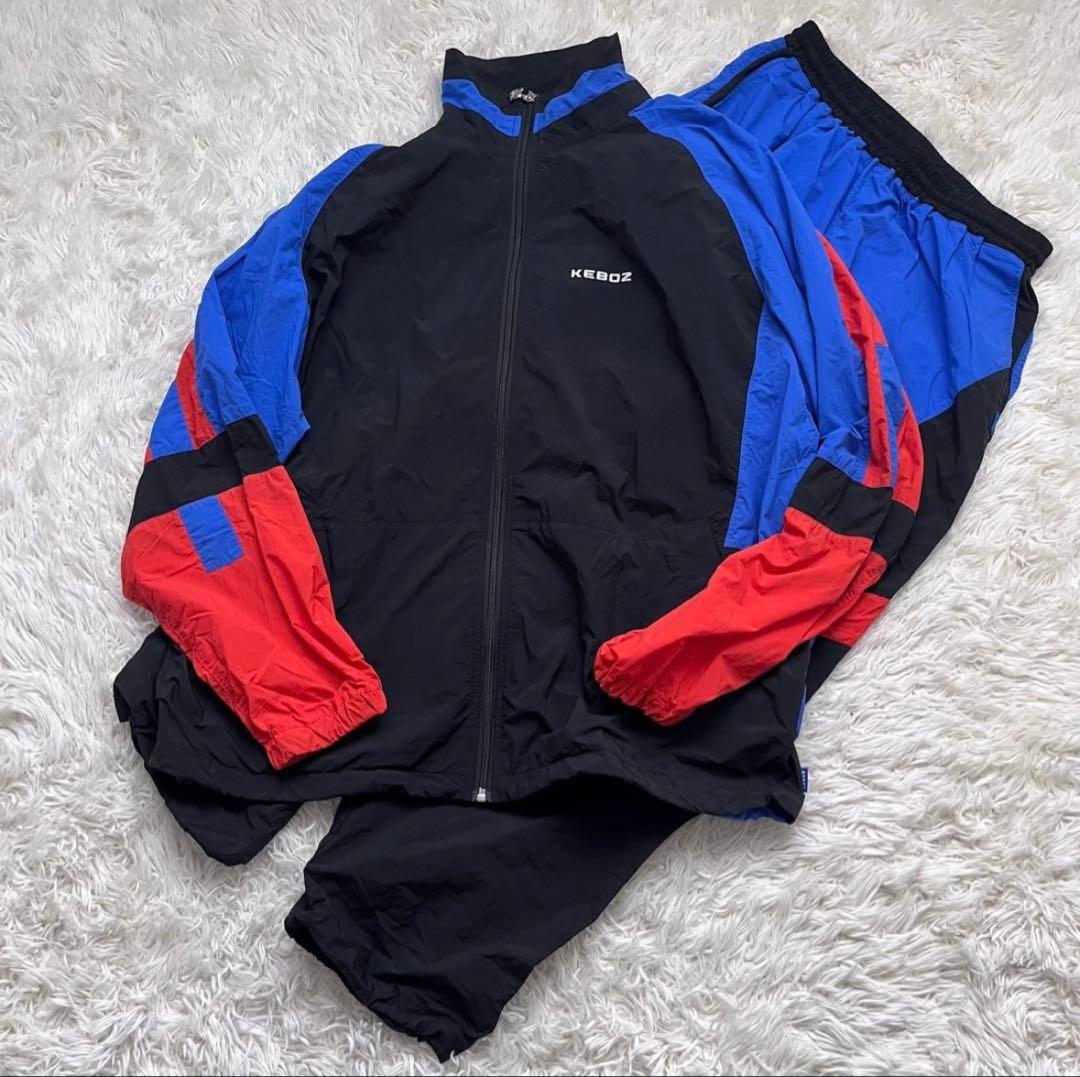 美品　KEBOZ セットアップ HKN TRACK JACKET PANTS L