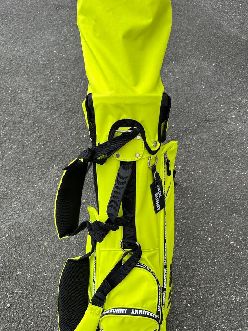 JACK BUNNY 蛍光イエロー スタンドバッグ