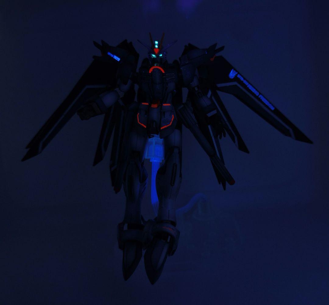 HG ライジングフリーダムガンダム 塗装済み完成品 全塗装