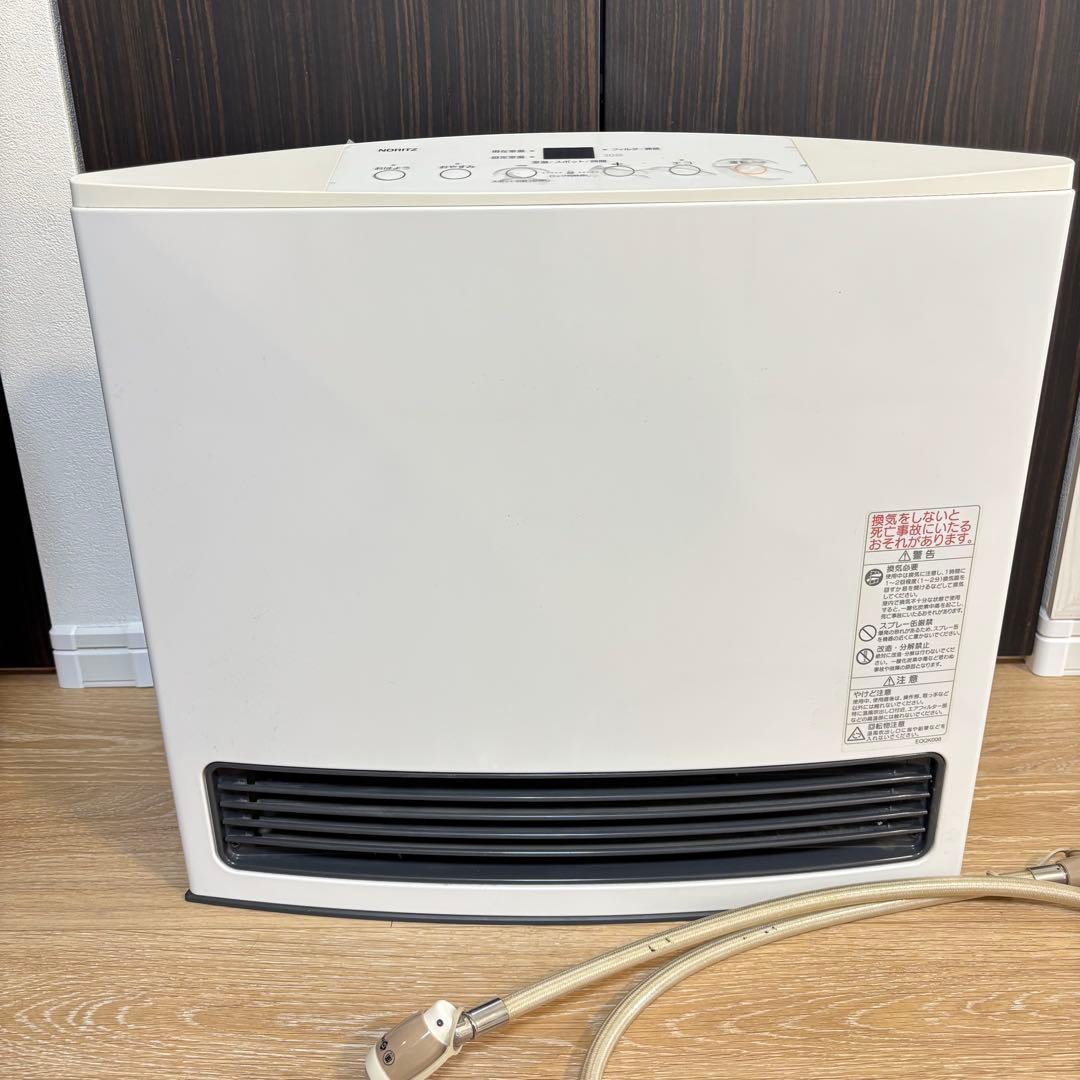 NORITZ ノーリツ　ガスファンヒーター 送料込　都市ガス用
