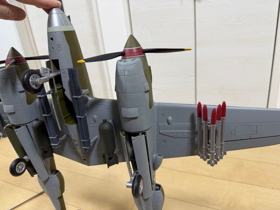 【希少】センチュリートイズ 1/18 アメリカ陸軍 P-38J ライトニング