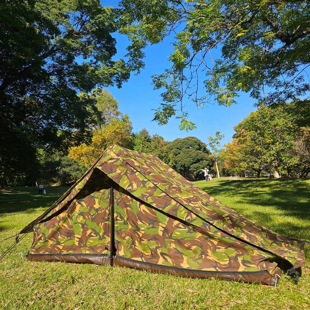 ダッチアーミーテント 軍ランドリーバック付き 軍幕 ミリタリー オランダ軍