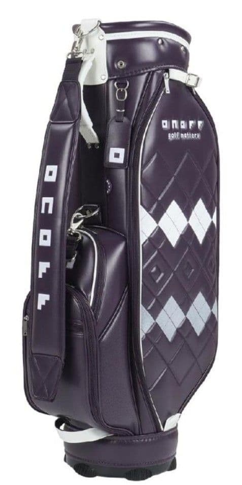 【新品】オノフ レディース　キャディバッグ 5口　パープル