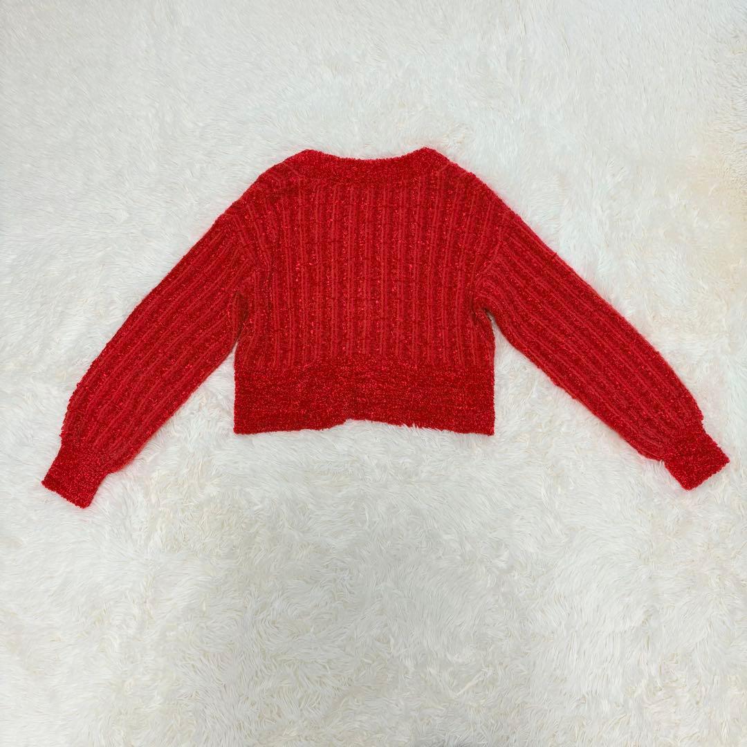 【未使用級】2025SS 美品 furfur フィリーチョコレート猫カーディガン