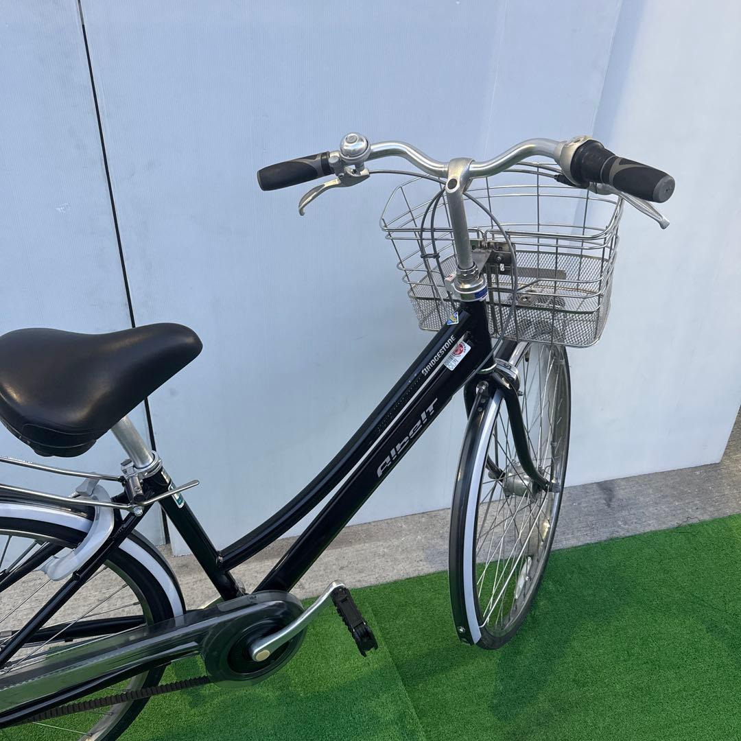 ブリヂストン アルベルト自転車27インチ 内5速 ブラック美品