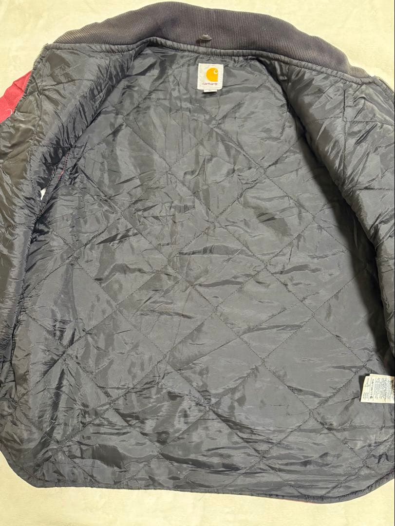 Carhartt 中綿 キルティング ワークベストXL