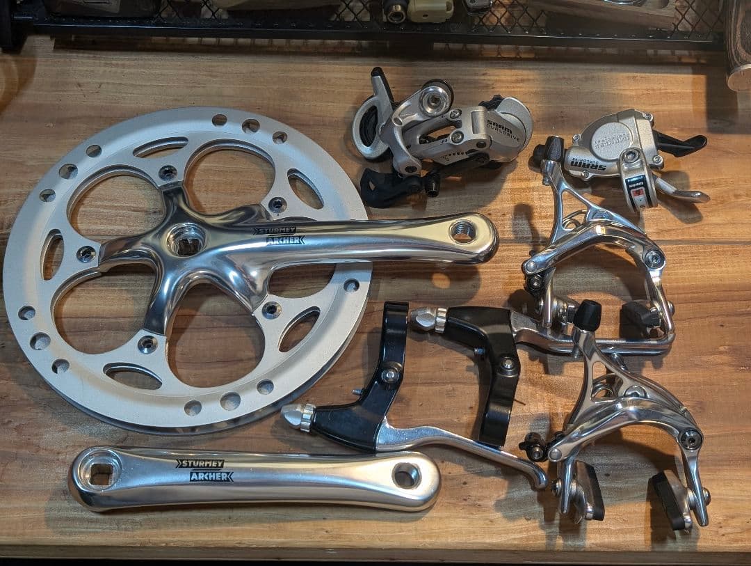 モールトンTSR-9 純正コンポセット スラム デュアルドライブ