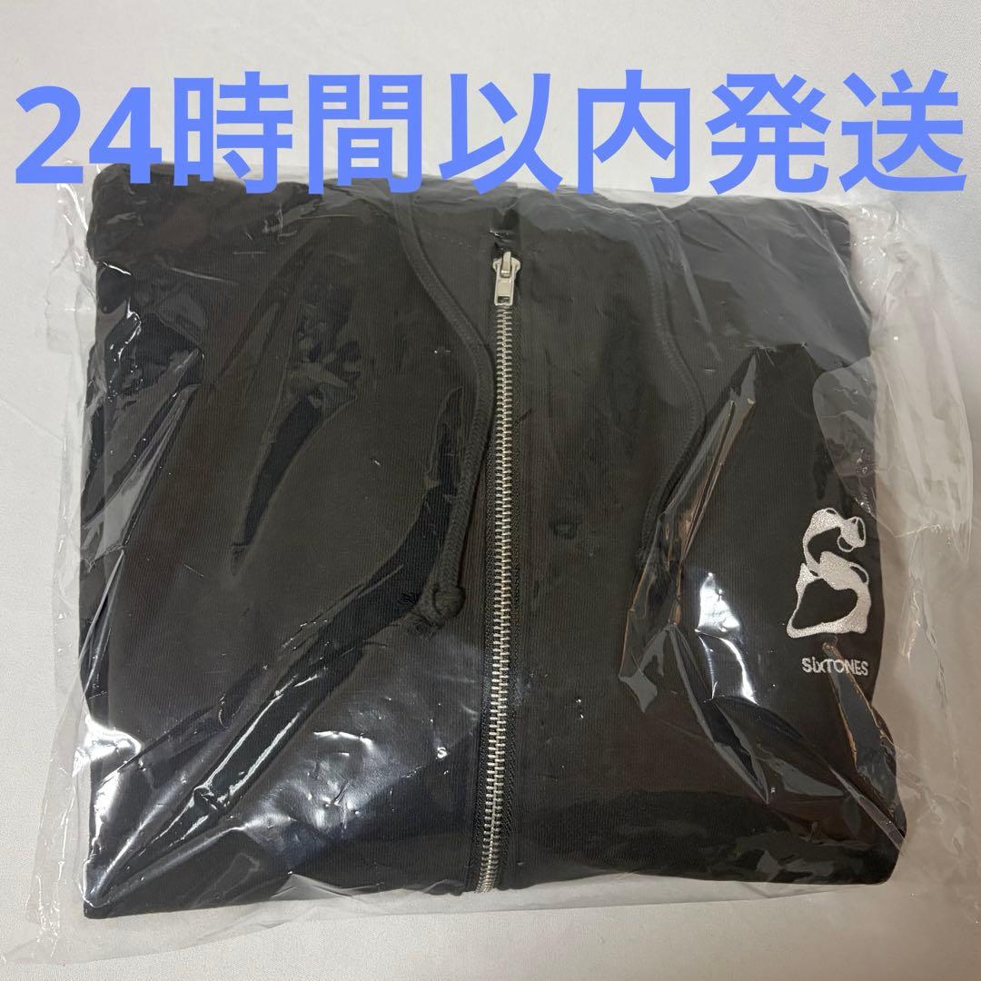SixTONES　MILESixTONES　パーカー　グッズ　ツアー　ロゴ