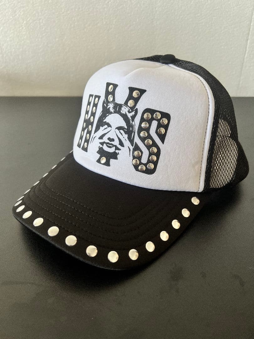 【新品未使用】ヒステリックグラマー　スタッズメッシュキャップ -30