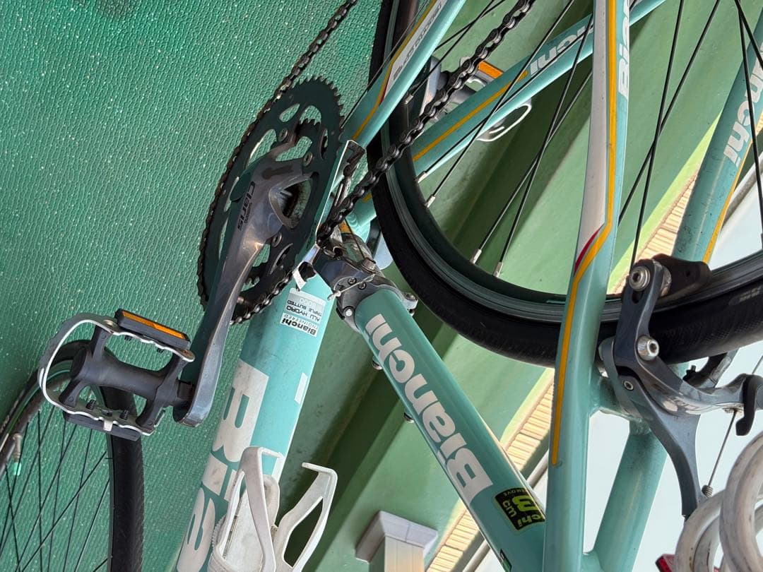 ビアンキ　ロードバイク　稼働中