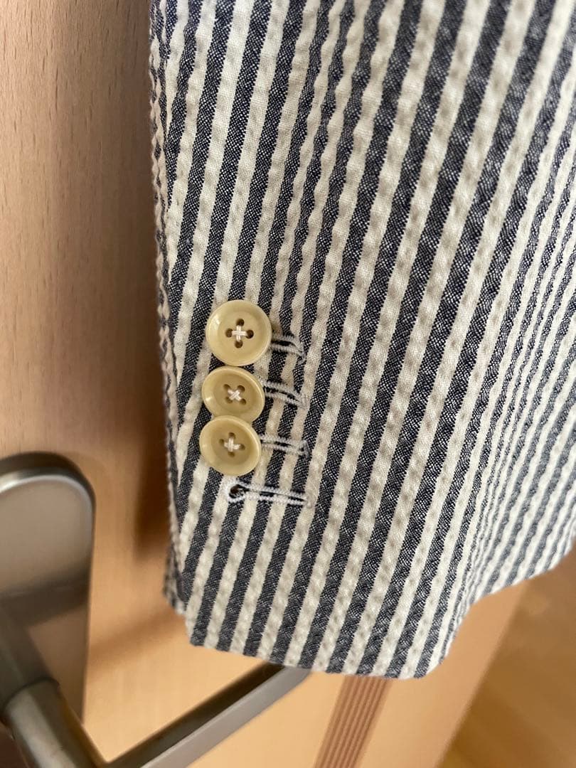 ビームスF シアサッカージャケット　48