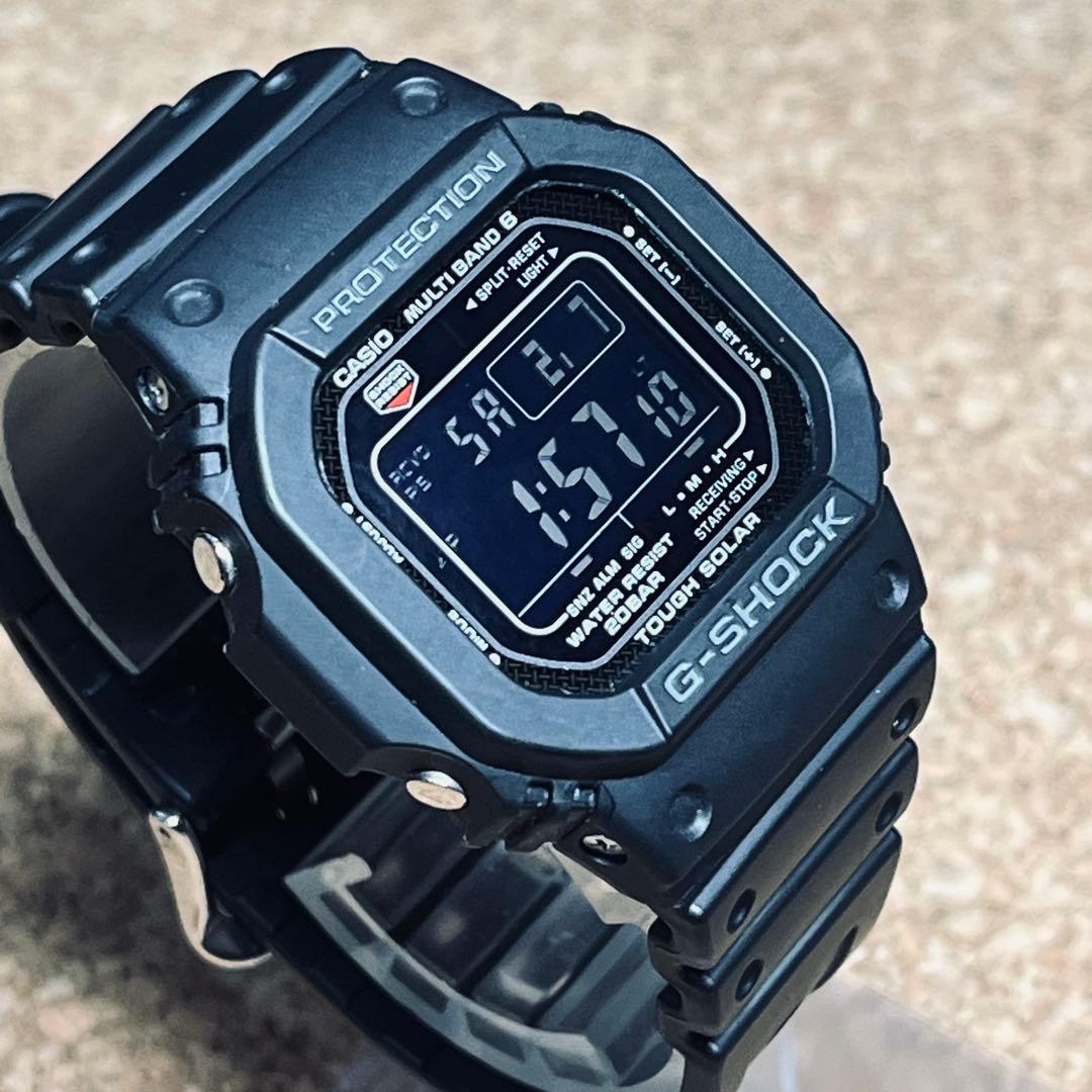 カシオG-SHOCK/GWーM5610Uー1BJF電波ソーラー