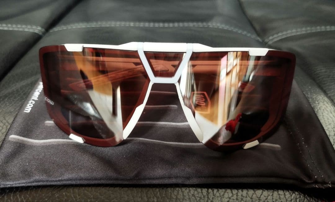 100% EASTCRAFT 偏光サングラス Grey/Brownミラーレンズ