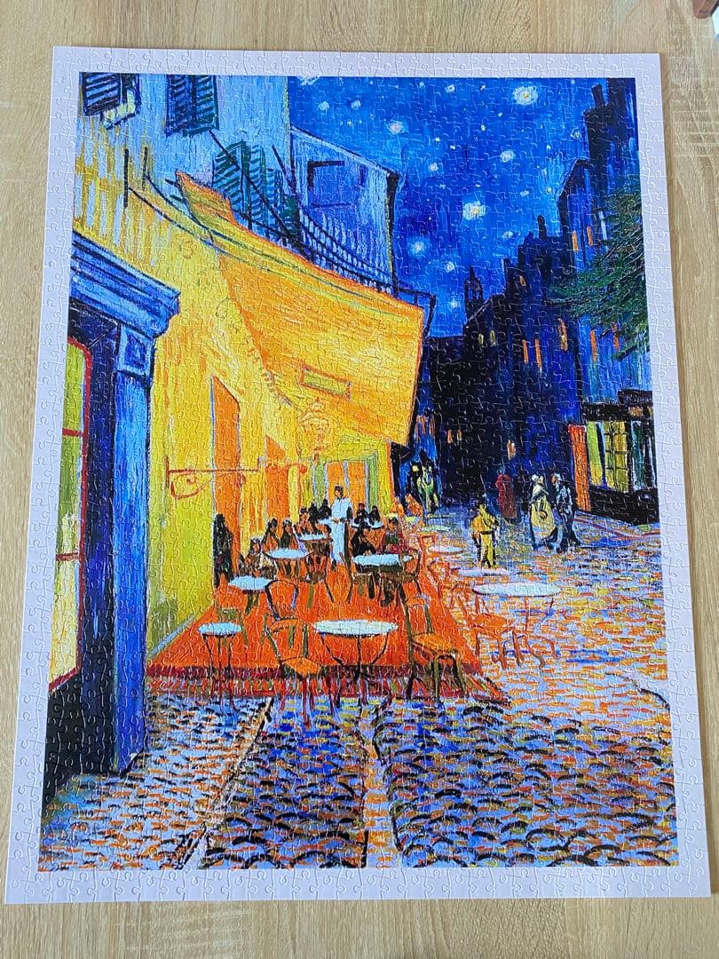 完成済み1,200ピース　ジグゾーパズル