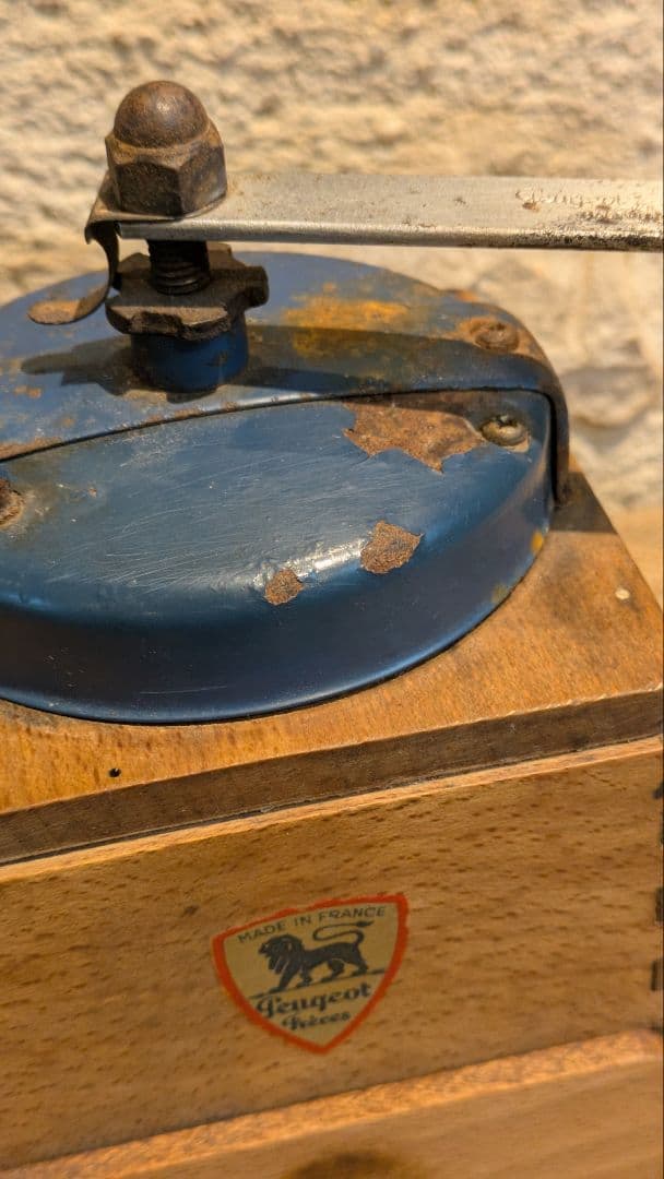 実働品 フランスアンティーク　 Peugeot プジョー コーヒーミル