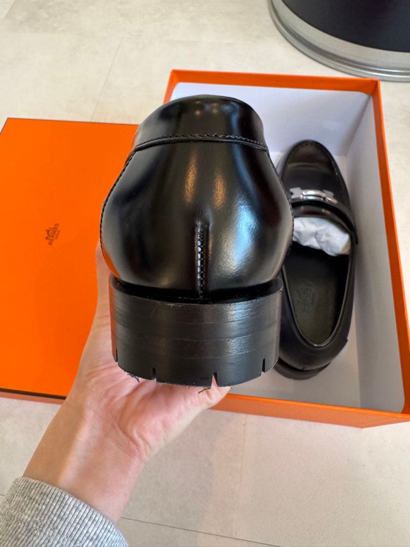 【美品】HERMES エルメス モカシン 〈フォーブル〉 36 1/2