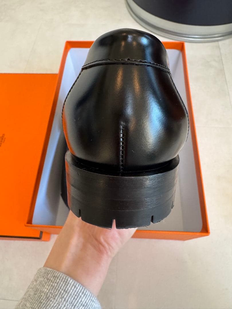 【美品】HERMES エルメス モカシン 〈フォーブル〉 36 1/2