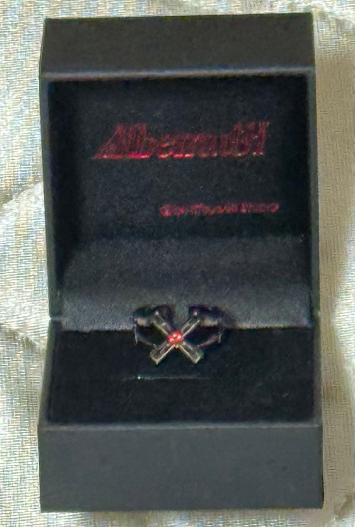 【未使用】 Albemuth メモリアルリング 黑 ver /神椿 明透 存流