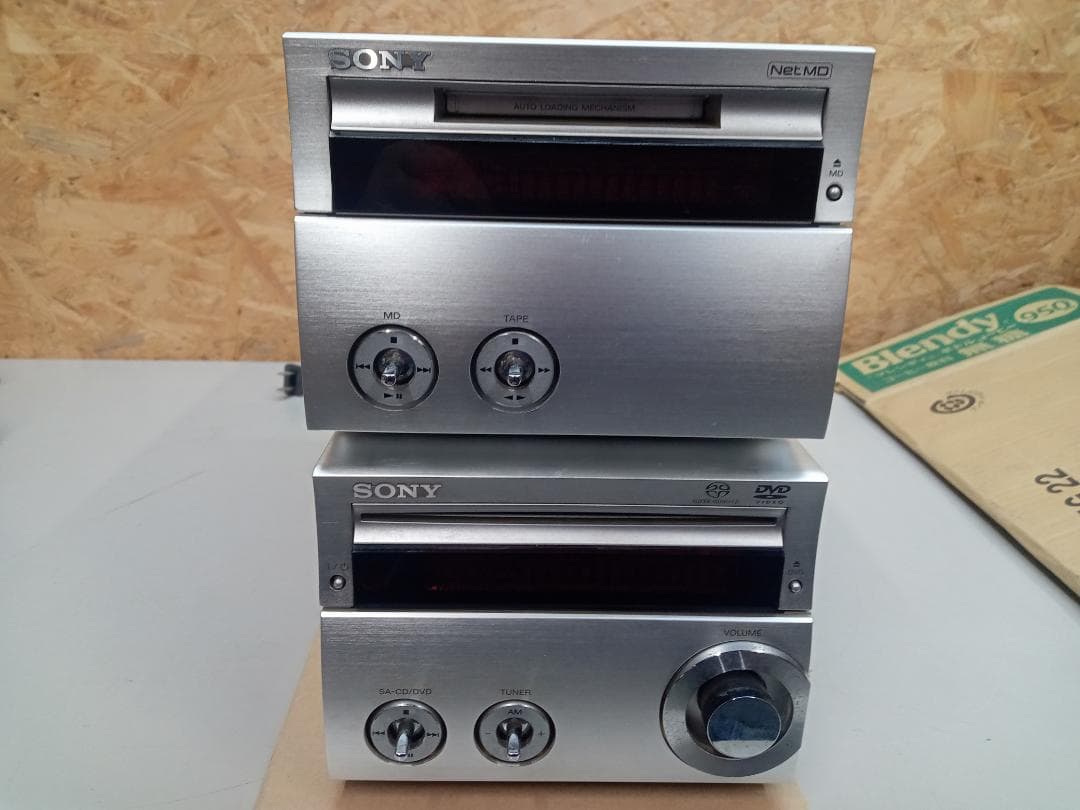 SONY　ソニー　ミニディスクカセットデッキ　MDS-SE9