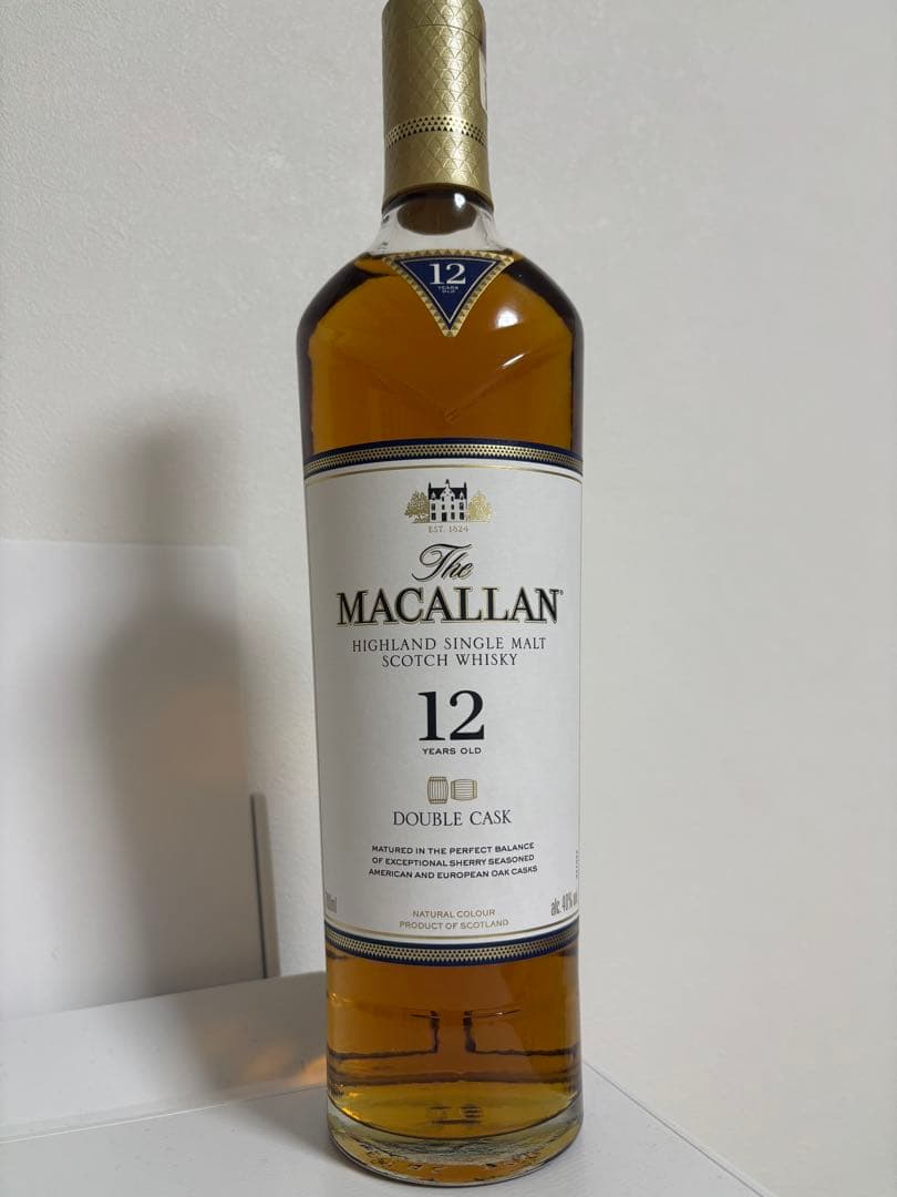 ザ・マッカラン 12年 ダブルカスク 700ml 未開封 箱なし