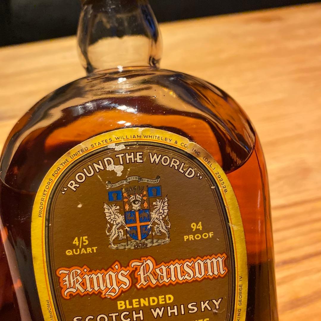 て*ん様 ビンテージ　60年代　King's Ransom ブレンデッドスコッチ