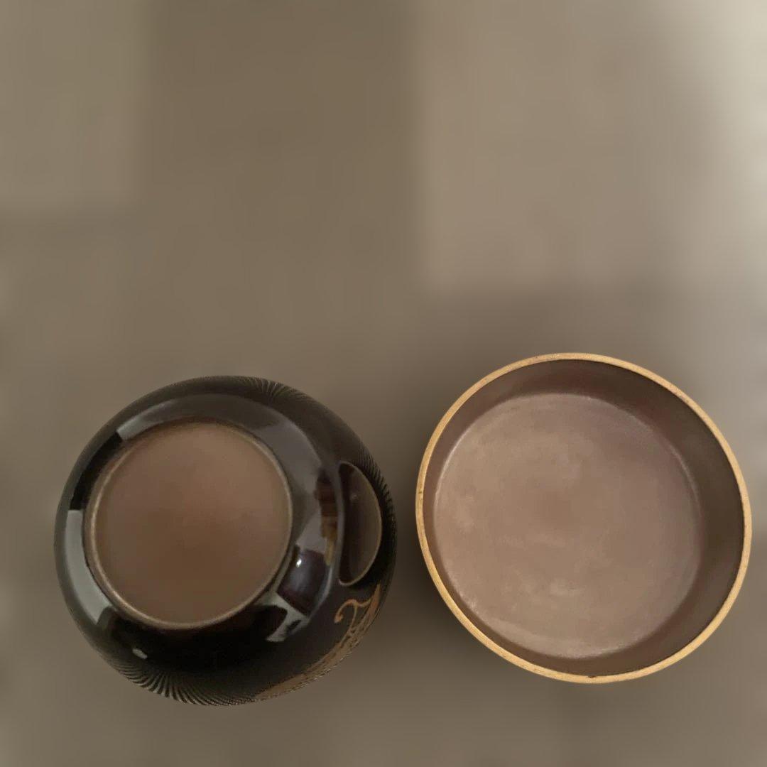 海松貝蒔絵　中棗　平安　鈴木光入