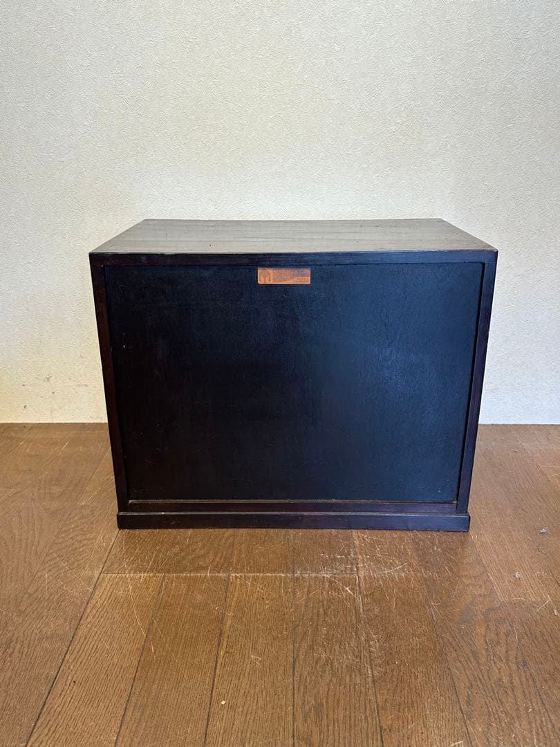 松本民芸家具　凸面小抽斗　小さな箪笥　引き出し家具