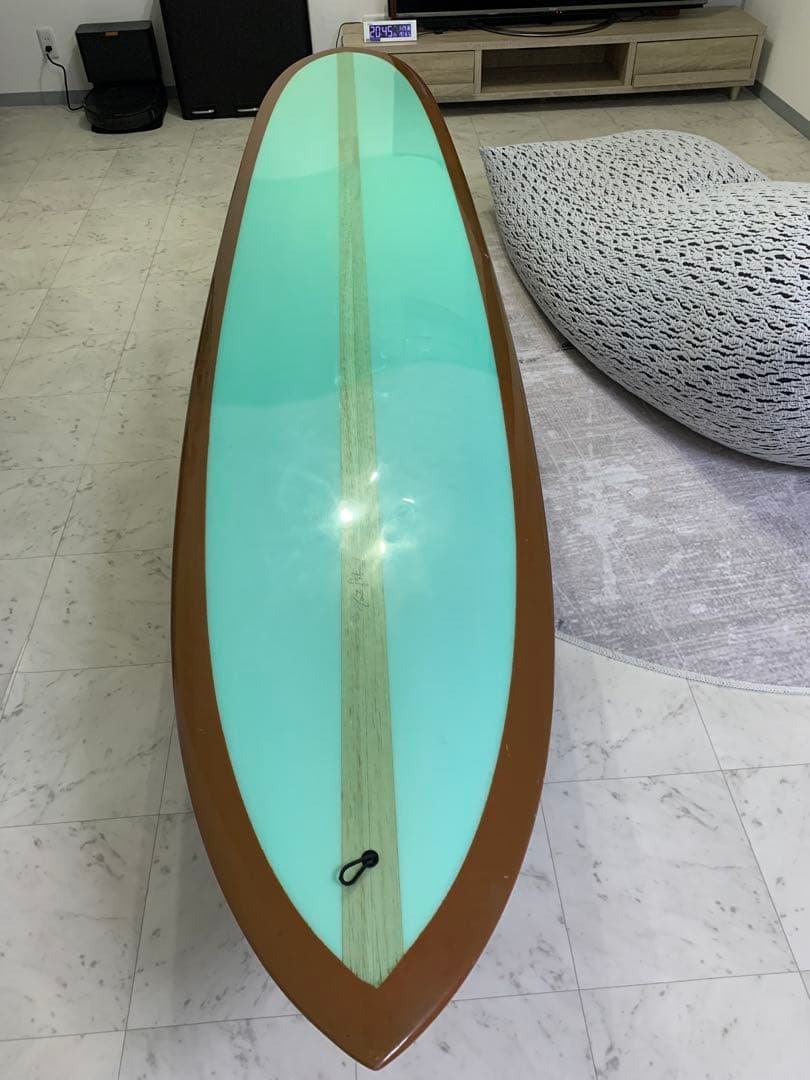 Creme Fat Cat 9.8 リーシュ　フィン　ハードケース付き